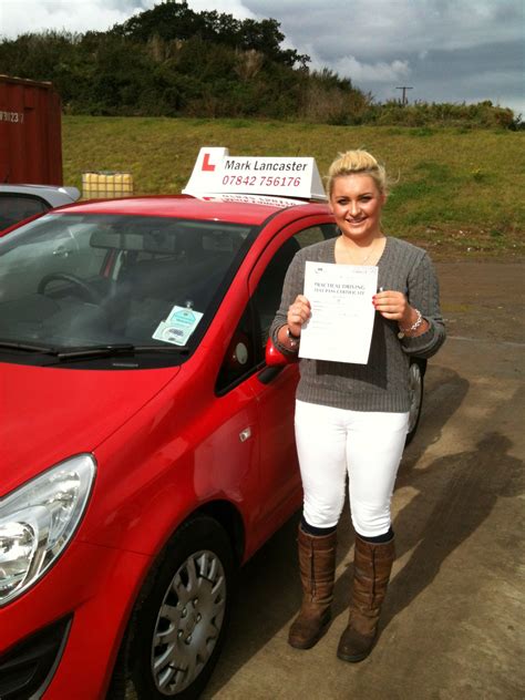 Well Done To Katie Addyman On Her 1st Time Test Pass Today 26092012
