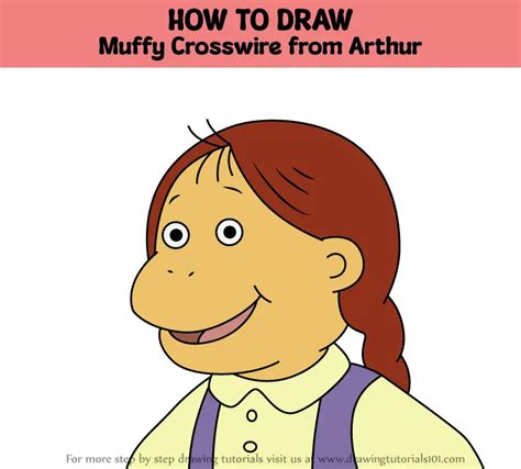 How To Draw Muffy Crosswire From Arthur Arthur Step By Step