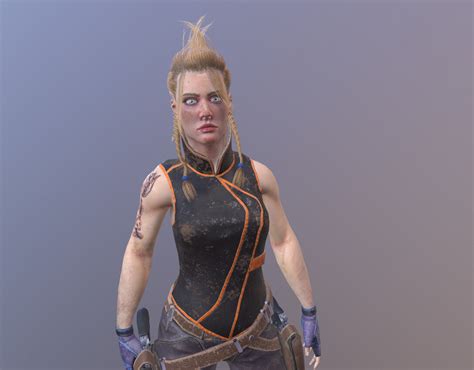 Artstation Indie Game Female Character
