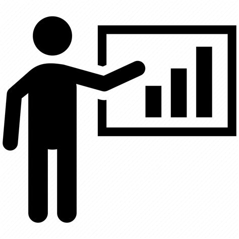 Business Businessman Chart Presentation Icon Download On Iconfinder