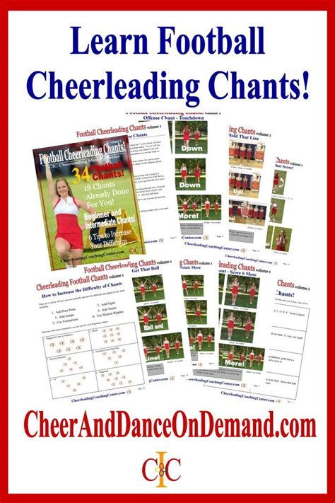 Learn How To Do Cheerleading Chants Football Chants For Cheerleaders From Cheer And Dance On