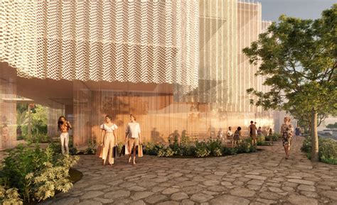 Kengo Kuma Designs Its First Mixed Use Scheme In Miami Florida Archdaily