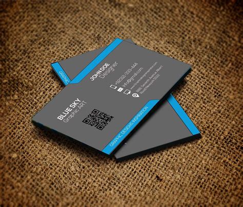 Two Sided Business Card Template For Word Cards Design Templates
