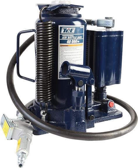 Tce Tce Torin Pneumatic Air Hydraulic Bottle Jack With Manual Hand Pump Ton Lb