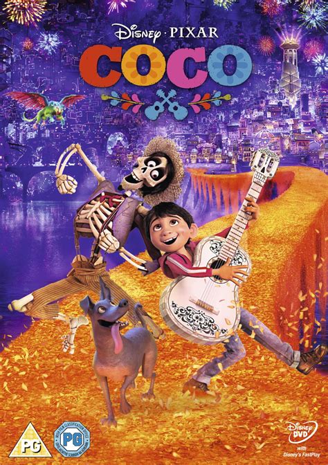 Coco Dvd Free Shipping Over £20 Hmv Store Disney Pixar Coco Pixar