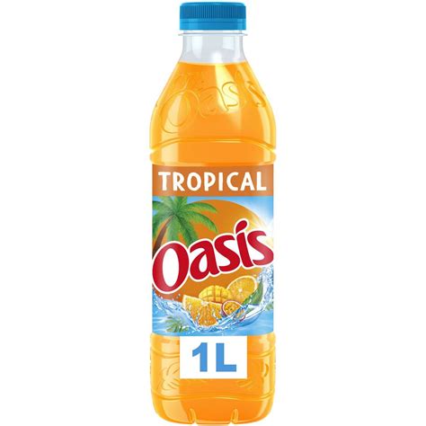 Oasis Boisson Aux Fruits Goût Tropical 1l Pas Cher à Prix Auchan