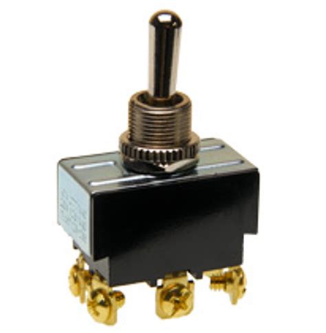 Toggle Switch Double Pole On Off Momentary On Screw Terminal