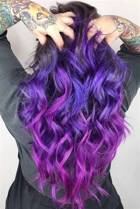 Hair Color 2017 2018 Purple With Red Violet Brunette Flickr