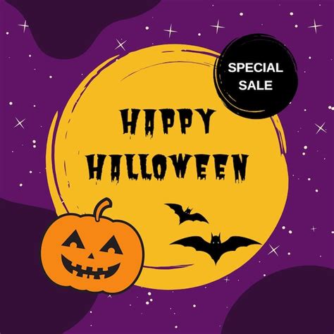 Premium Vector Happy Halloween Instagram Post