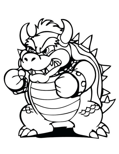 Download and print these koopalings coloring pages for free. Bowser Coloring Pages | Coloring pages, Mario coloring ...