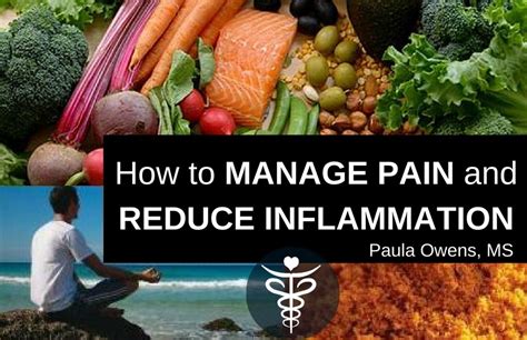 How To Manage Pain And Reduce Inflammation Naturally Paula Owens