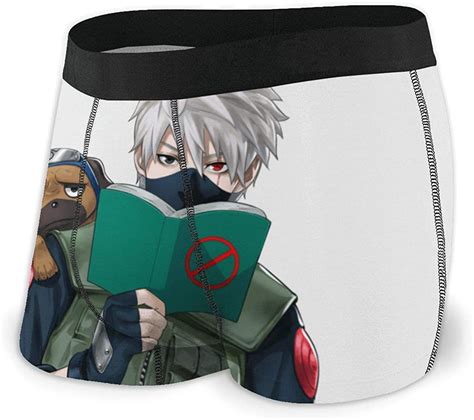Anime Naruto Mens Underwear Super Soft Breathable Boxer Briefs Pack At Amazon Mens Clothing
