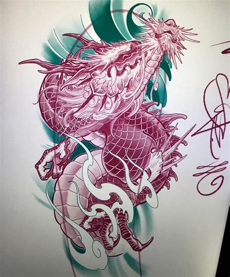 Great Dragon Artdesign Done By Artist Jessyentattoo