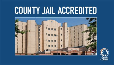 Fulton County Jail Earns Accreditation In Health Care