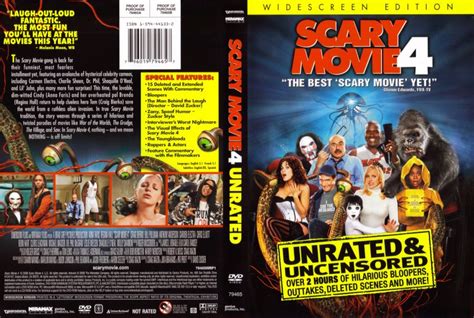 Scary Movie 4 Movie Dvd Scanned Covers 5171scary Movie 4 Dvd Covers