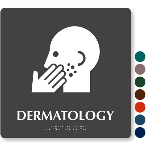 Dermatology Door Signs