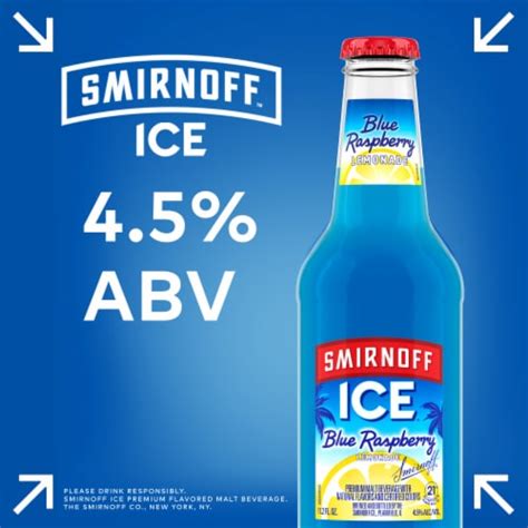 Smirnoff Ice™ Blue Raspberry Lemonade 6 Bottles 112 Fl Oz Food 4 Less
