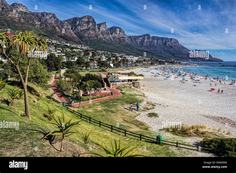 Cape Town Camps Bay Stock Photo Alamy