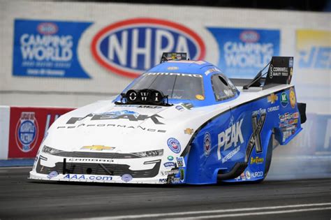 John Force And Peak Auto Keeping Up The Fight Heading To Texas Nhra