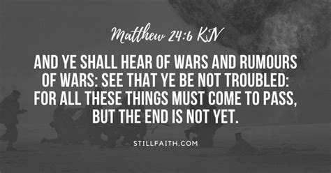 Bible Verses About War