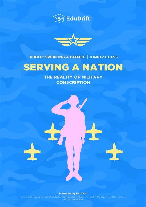 Serving A Nation The Reality Of Military Conscription By Edudrift Issuu