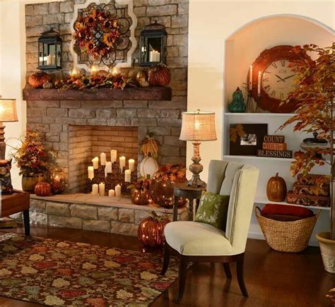 Live This Fieplace And Mantel Fall Home Decor Autumn Home Fall