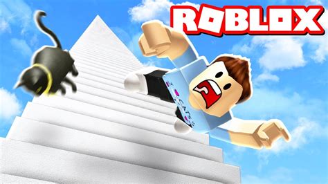 Fall Down 999999 Stairs In Roblox Youtube