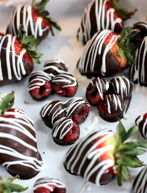 Chocolate Covered Raspberries Featuring Chocoley Products Butter With