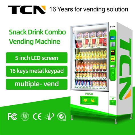 Tcn D720 10g Automatic Snack Drink Vending Machine China Vending