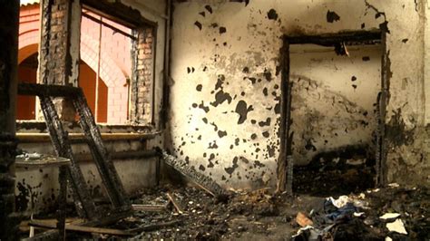Chechen Homes Destroyed After Deadly Grozny Attack Bbc News