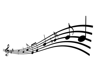 musical notes line art - Google Search | Music notes background, Background clipart, Music notes