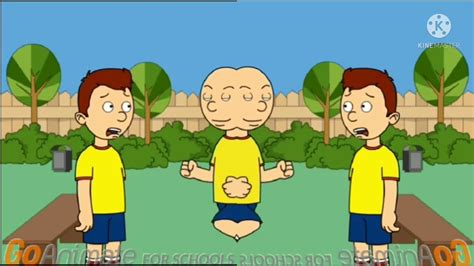 Caillou Beats Up Caillou Gets Grounded Youtube