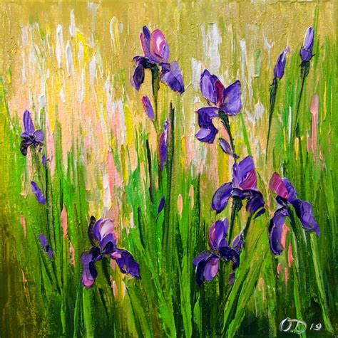 Irises Olha Darchuk Paintings And Prints Flowers Plants And Trees