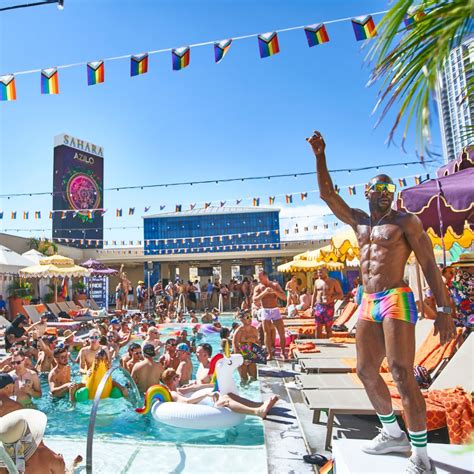 Sahara Las Vegas The Official Las Vegas Pride Pool Party