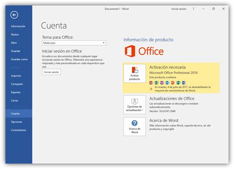 Activar Office 2016 Conseguir Clave De Activación Para Word Excel Y