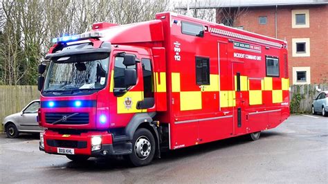 West Midlands Fire Service Incident Command Unit 109 Bx61 Khl