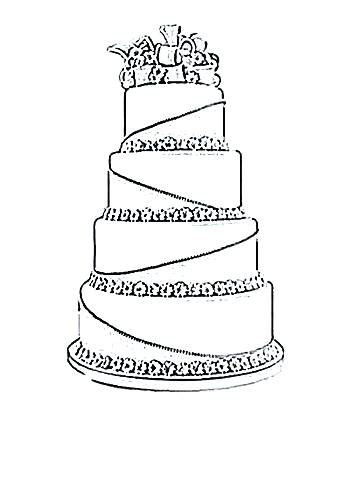 Cake Drawing Easy At Explore Collection Of Cake