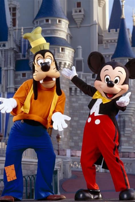 Mickey And Goofy Disney Friends Disney World Characters Disney World
