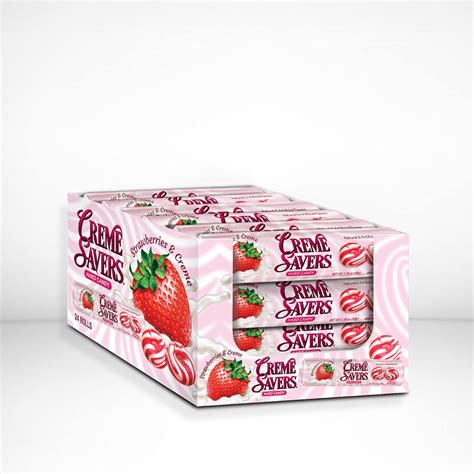 Creme Savers Strawberries And Creme Hard Candy The Taste
