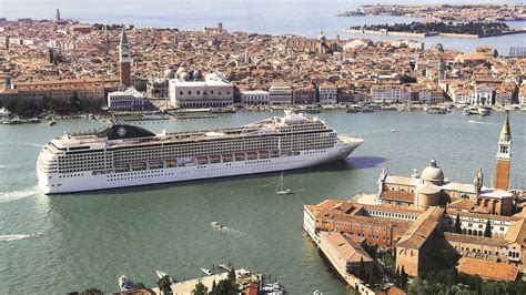 In Venice Huge Cruise Ships Bring Tourists And Complaints Parallels