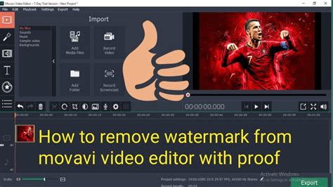 How To Remove Watermark From Movavi With Proof 2019 Youtube