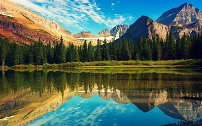 Glacier National Park Montana Desktop Usa Mountains