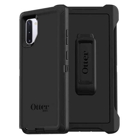 Samsung Note 10 10 Plus Otterbox Defender Shockproof Case Black