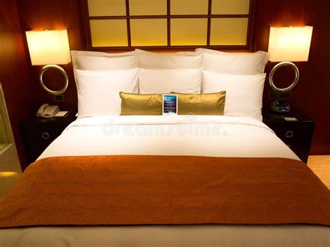 Hotel Bed Stock Photo Image Of Detail Tourist Room 26239310