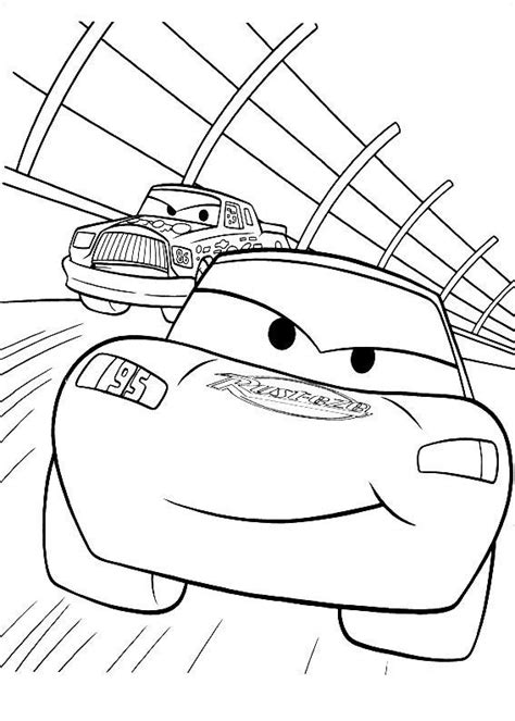 Free printable lightning mcqueen coloring pages for kids. Disney Cars : Lightning Mcqueen Coloring Pages | Liam's ...