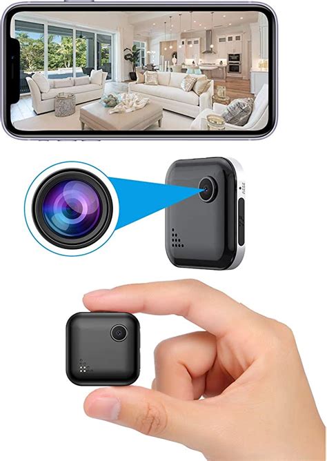 oucam mini spy camera wifi wireless hidden camera with audio live feed home security camera