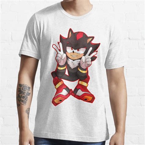 Shadow The Hedgehog T Shirt For Sale By Andreanawen Redbubble