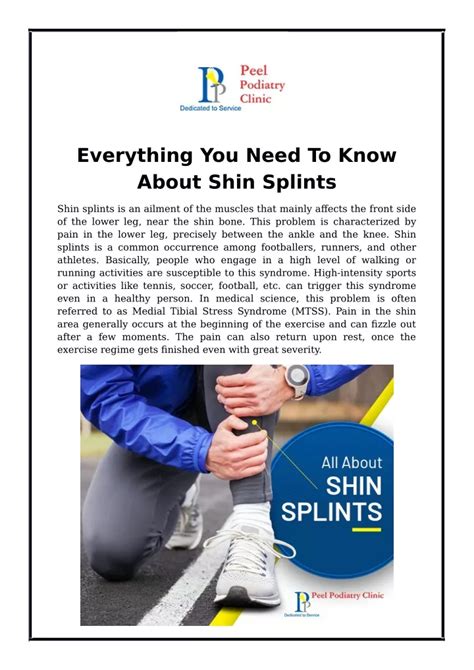 Ppt Everything You Need To Know About Shin Splints Powerpoint