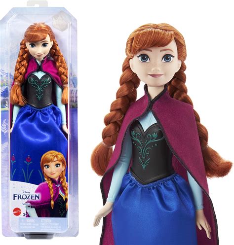 Buy Mattel Disney Frozen Anna Fashion Doll And Accessory Signature Look