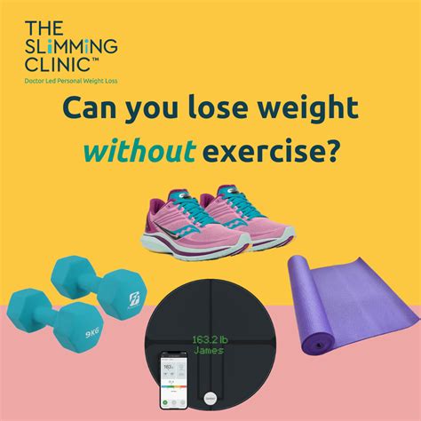 Is It Possible To Lose Weight Without Exercise The Slimming Clinic